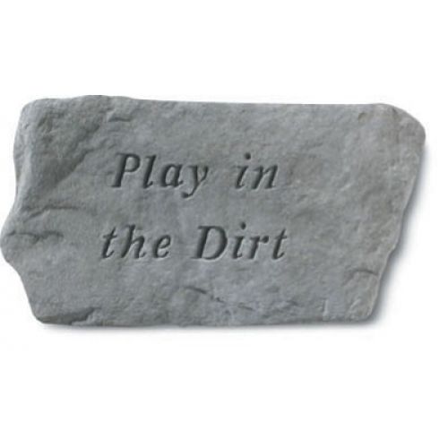 Play In The Dirt All Weatherproof Cast Stone - 707509637200 - 63720
