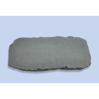 Small Plain Bench - Straight All Weatherproof Cast Stone