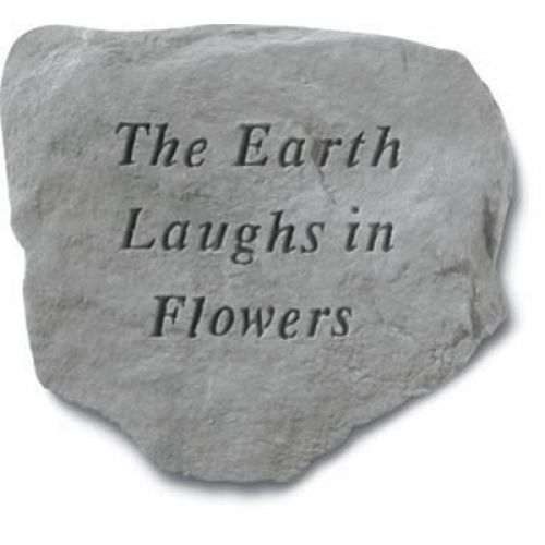 The Earth Laughs In Flowers All Weatherproof Cast Stone - 707509612207 - 61220