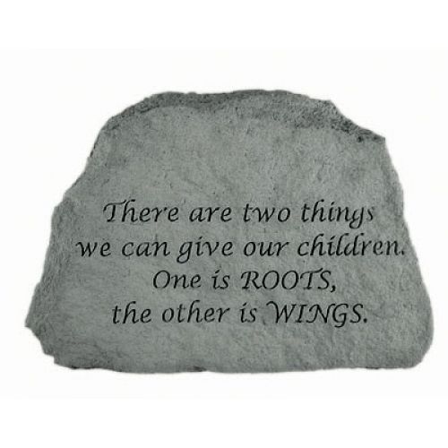 There Are Two Things... All Weatherproof Cast Stone - 707509466206 - 46620