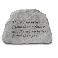 There's No Better Friend... All Weatherproof Cast Stone