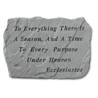 To Everything Is A Season... All Weatherproof Cast Stone