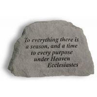 To Everything There Is A Season... All Weatherproof Cast Stone