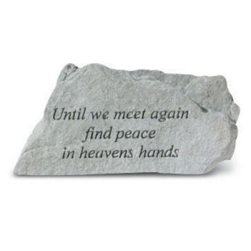 Until We Meet Again... All Weatherproof Cast Stone - 707509765200 - 76520