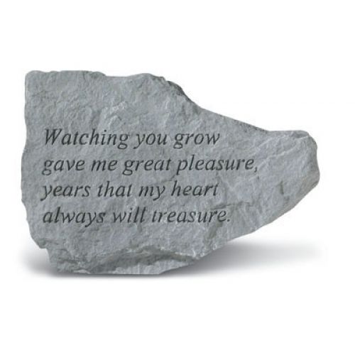 Watching You Grow Gave Me All Weatherproof Garden Cast Stone - 707509761202 - 76120
