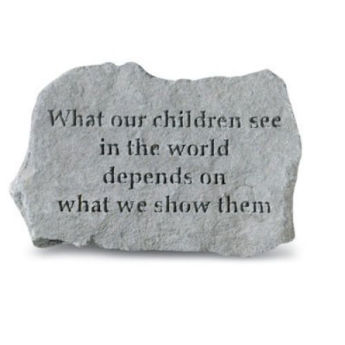 What Our Children See In... All Weatherproof Cast Stone - 707509770204 - 77020