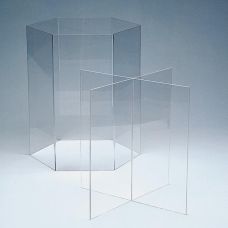 Acrylic Casket Stand - 1 Pair