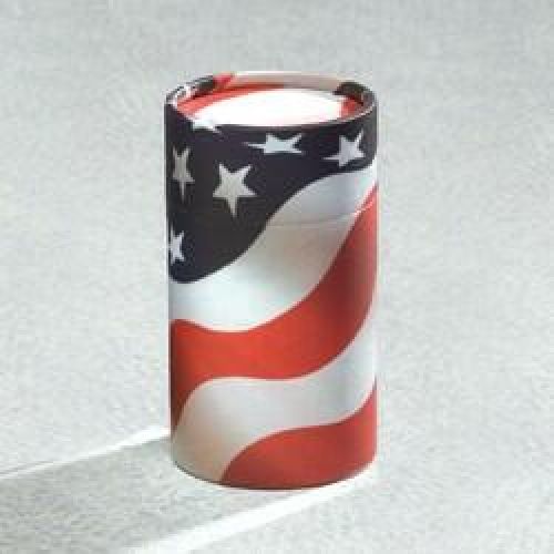 American Flag: 20 cu. in. -  - 537634