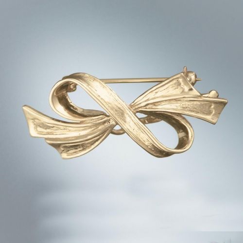 Bow Pin: Sterling Silver -  - 569917