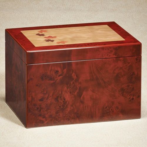 Burl Maple Memory Box Cremation Urn -  - 793601