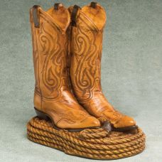 Cowboy Boots Cremation Urn