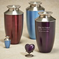 Fall Meadow Brass Cremation Urn
