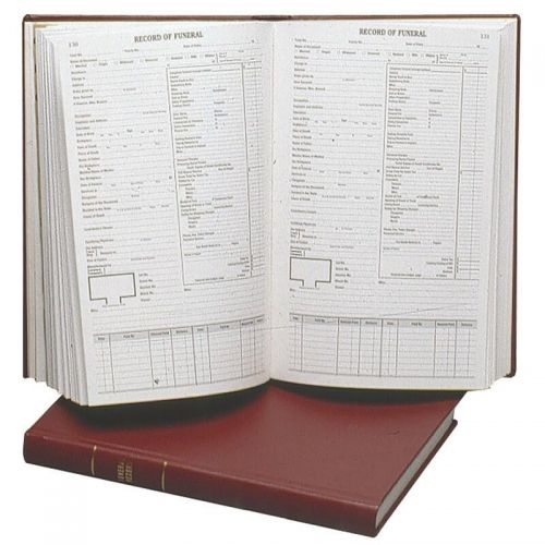 Funeral Record Book Service Record -  - 48518