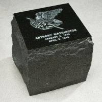 Garden Stone Angel/Military Cremation Urn