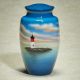 Hand-Painted Scenes Cremation Urn -  - 885006