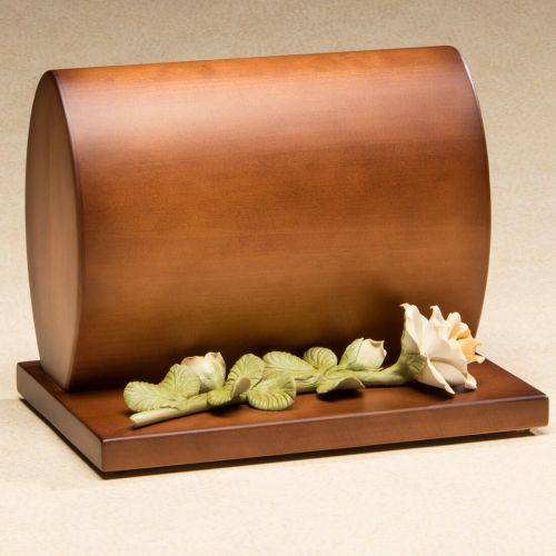 Harmonious Wood Cremation Urn Smooth Satin Finish -  - 886001