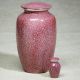 Imperial Aluminum with a pink enameled finish Cremation Urn -  - 816127001