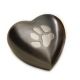 Keepsake Paw Print Heart Cremation Urn -  - 782303