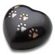 Love Heart Shaped Cremation Urn Paw Print for Pets -  - 880000
