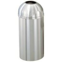 Mortuary Open Domed Top Trash Can