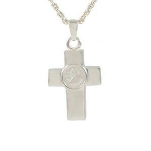 Paw Print Cross Keepsake Jewelry Pendant -  - 887005