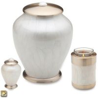 Pearl Simplicity Cremation Urn