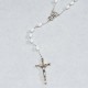 Glass  Oval Bead Rosary -  - 143073001