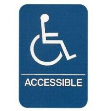 Public Utility Sign Handicap Accessible Sign