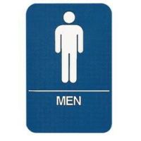 Public Utility Sign Mens Restroom Sign