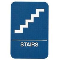 Public Utility Sign Stairs Sign
