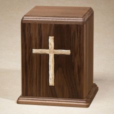 Rugged Cross Cremation Urn