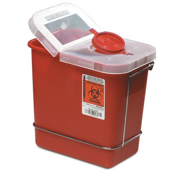 2 Gallon Red Container - Locking Lid