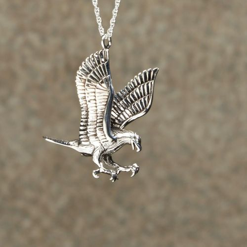 Soaring Eagle Keepsake Jewelry Pendant -  - 887025
