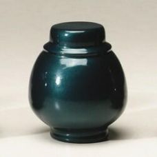 Teal Coronet: 33 cu. in. Cremation Urn