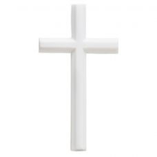 White Marble Cross Applique