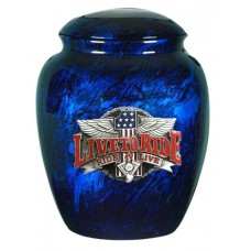 Live to Ride Series Cremation  Urn