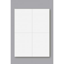 Blank Acknowledgment Card Stock