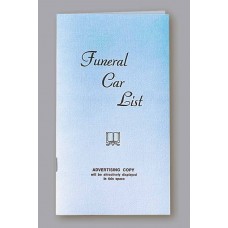 Auto List - Booklet Auto List - Booklet
