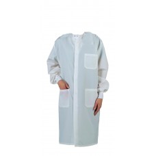 Knee Length Lab Coast - White