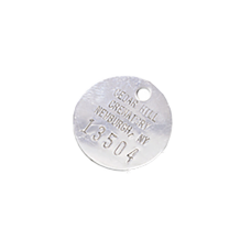 Cremation ID Discs