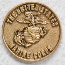 Bronze Medallion -Marine Corp. Bronze Medallion -Marine Corp.