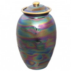 Black Pearl Iridescent Cremation  Urn 45 - 210 cu. in.