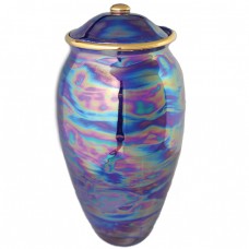 Blue Pearl Iridescent Cremation Urns Blue Pearl Iridescent Cremation Urns