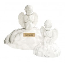Angel on a Cloud Cremation Urn