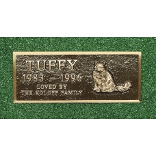 Cast Bronze Pet Marker