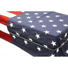 Clear Veteran Flag Holder