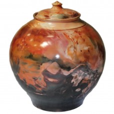 Limited Edition: Barrel Fired Cremation  Urn 200 cu. in.