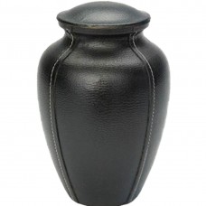 Black Leather Jacket Cremation  Urn