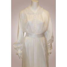 Nylon Dress w/Button Front