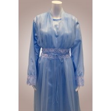 Nylon Dress w/Lace Waistband